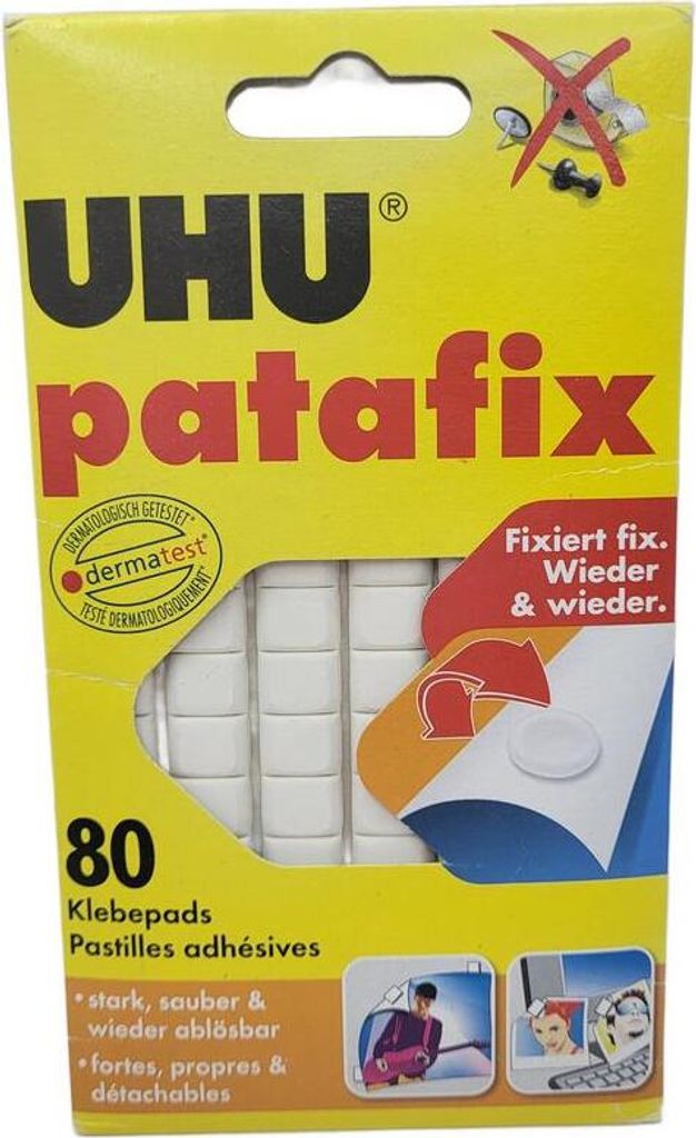 Lepiaca podložka UHU PATAFIX, 80 kusov Obrázok produktu 7
