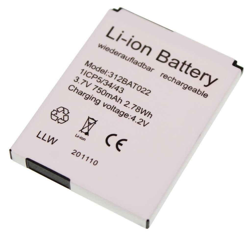 AVM 312BAT022 / 312BAT032 Batteria per telefono DECT Immagine del prodotto 