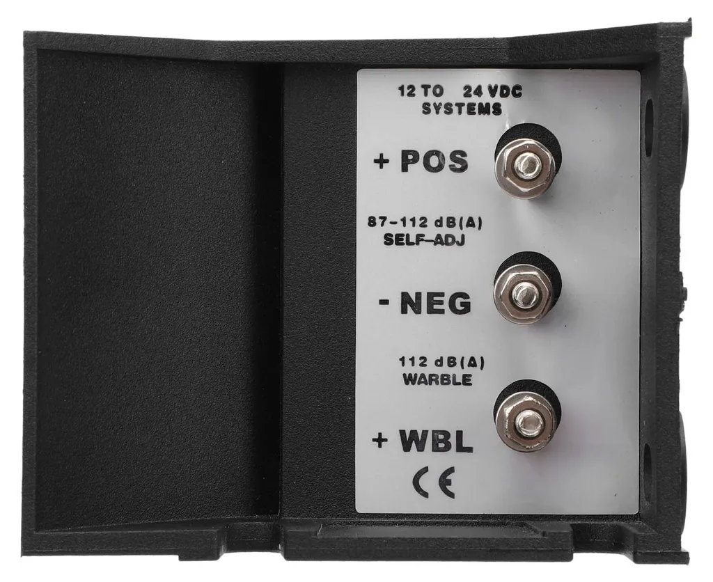 Avertisseur de recul 112 dB étanche avec 3 réglages de son 12V-48V