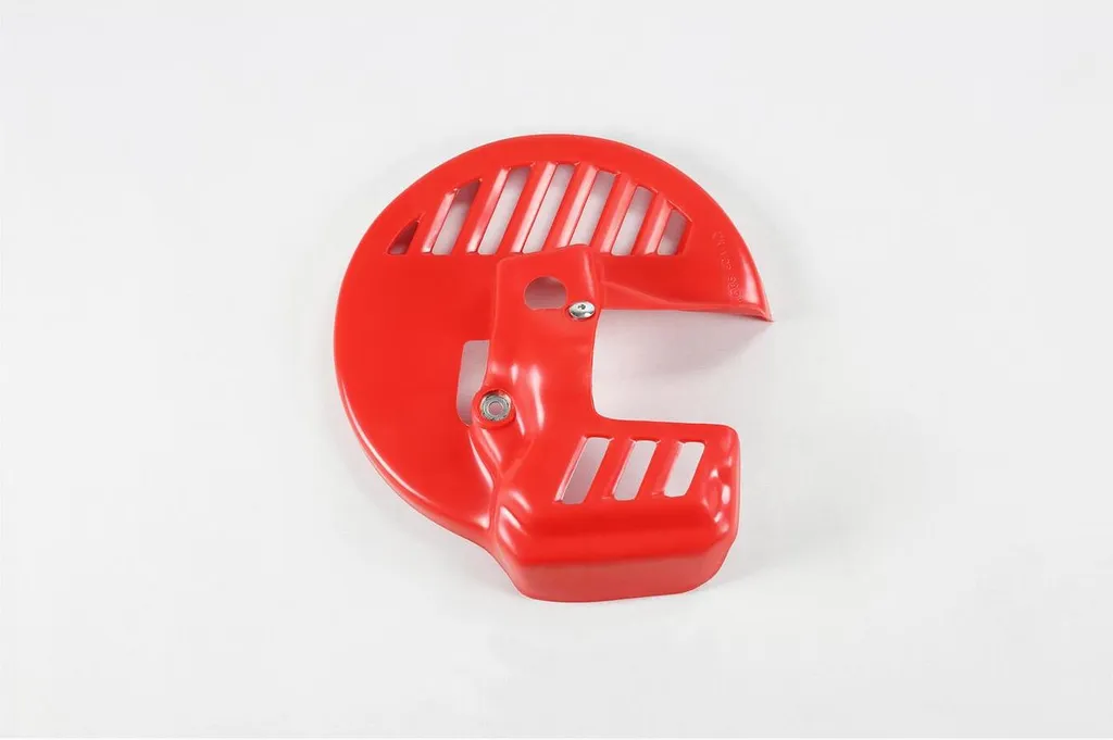 Protection Disque de Frein Honda UFO Plast Rouge pour Enduro et Cross