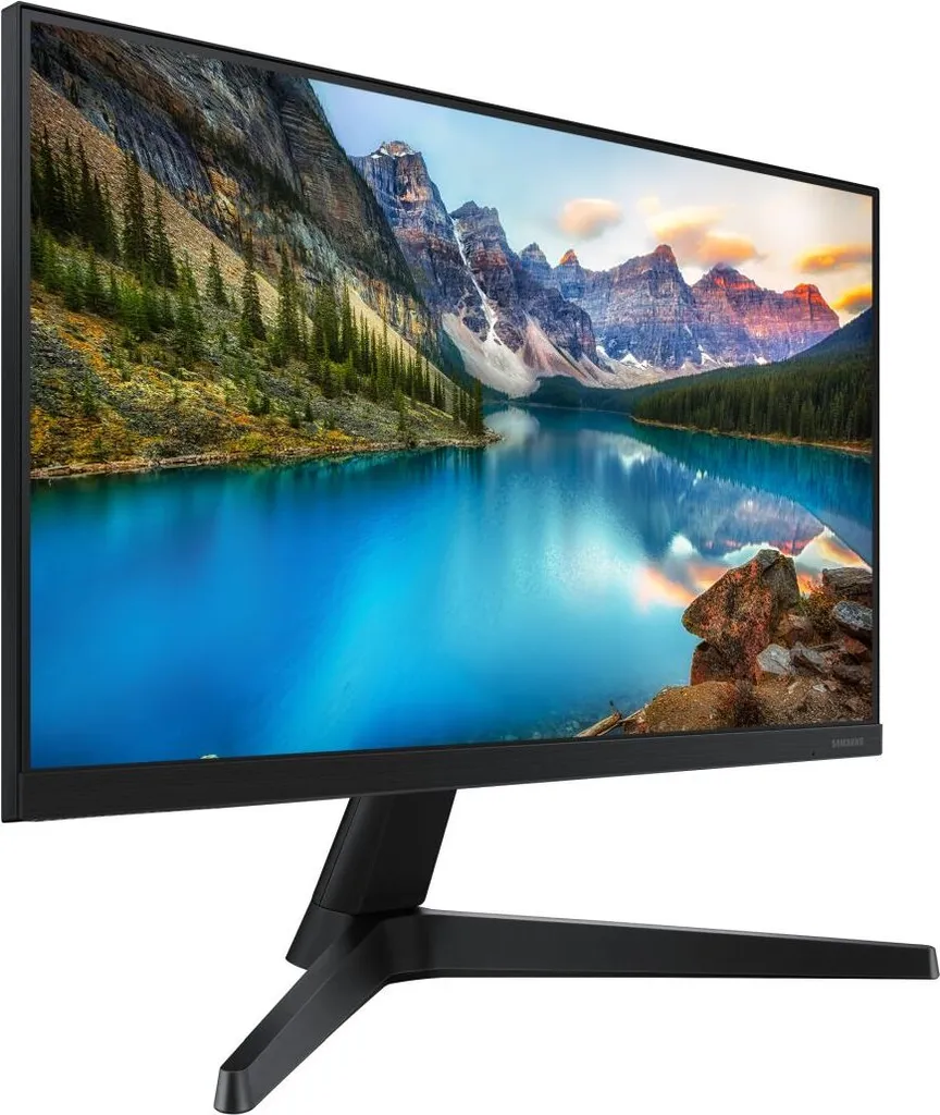 Moniteur de Bureau Samsung 24 pouces F24T370FWR Idéal Multi-écrans IPS