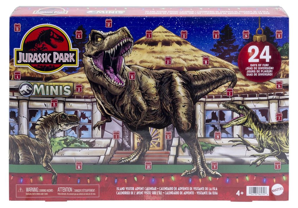 Jurassic World Insel-Abenteuer Adventskalender, 24 Produktbild 