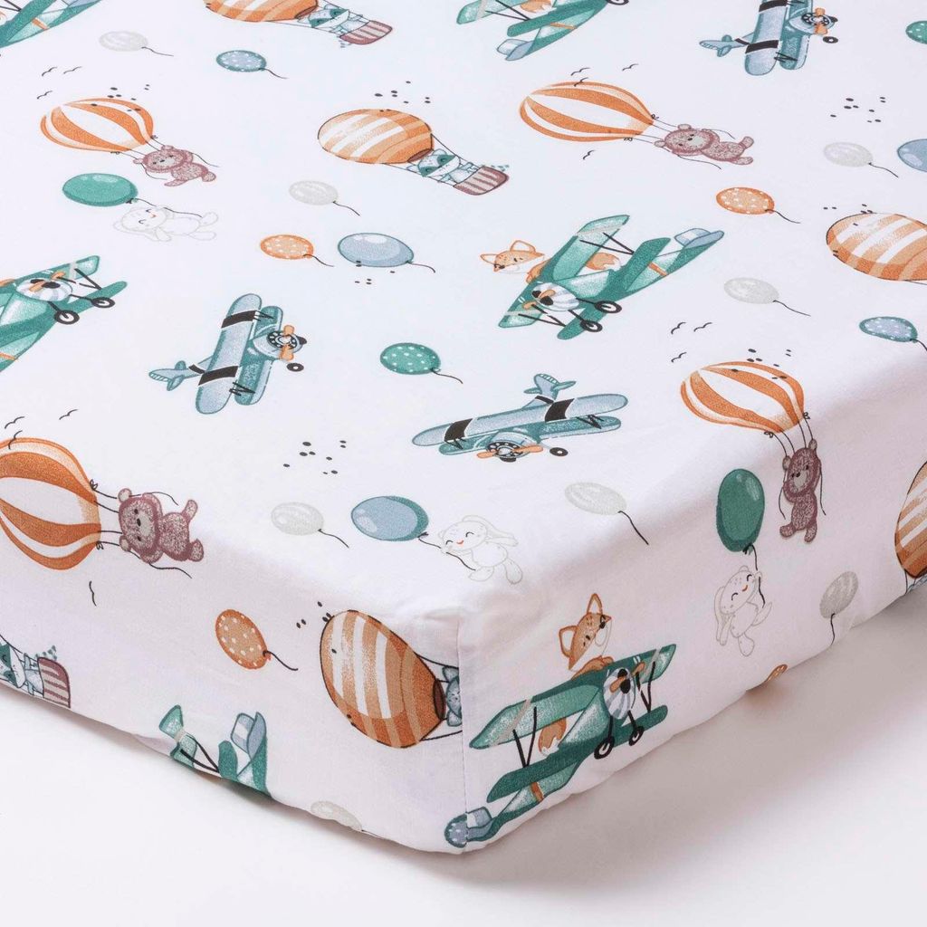 Balloon Travel Spannbettlaken 120x60cm Produktbild 