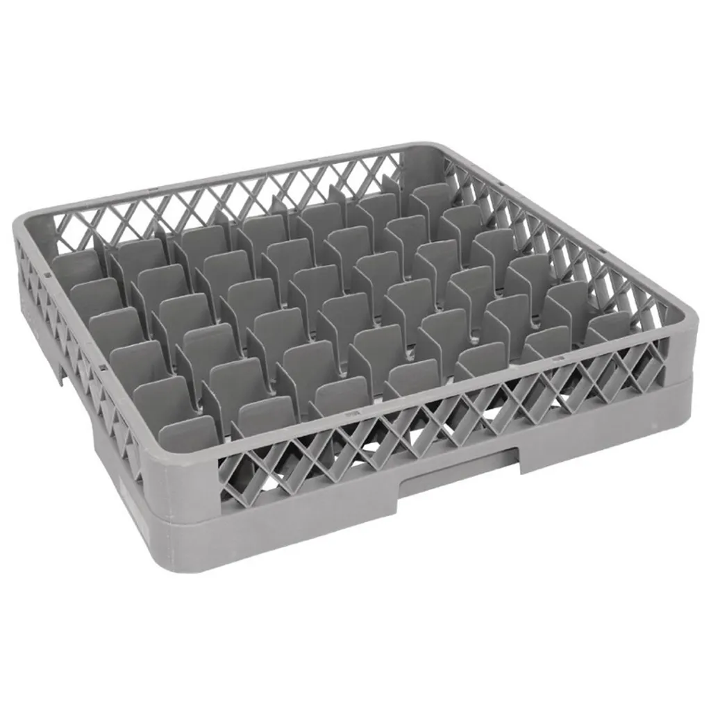 Panier à verres Vogue à 49 compartiments pour lave-vaisselle pro - 5