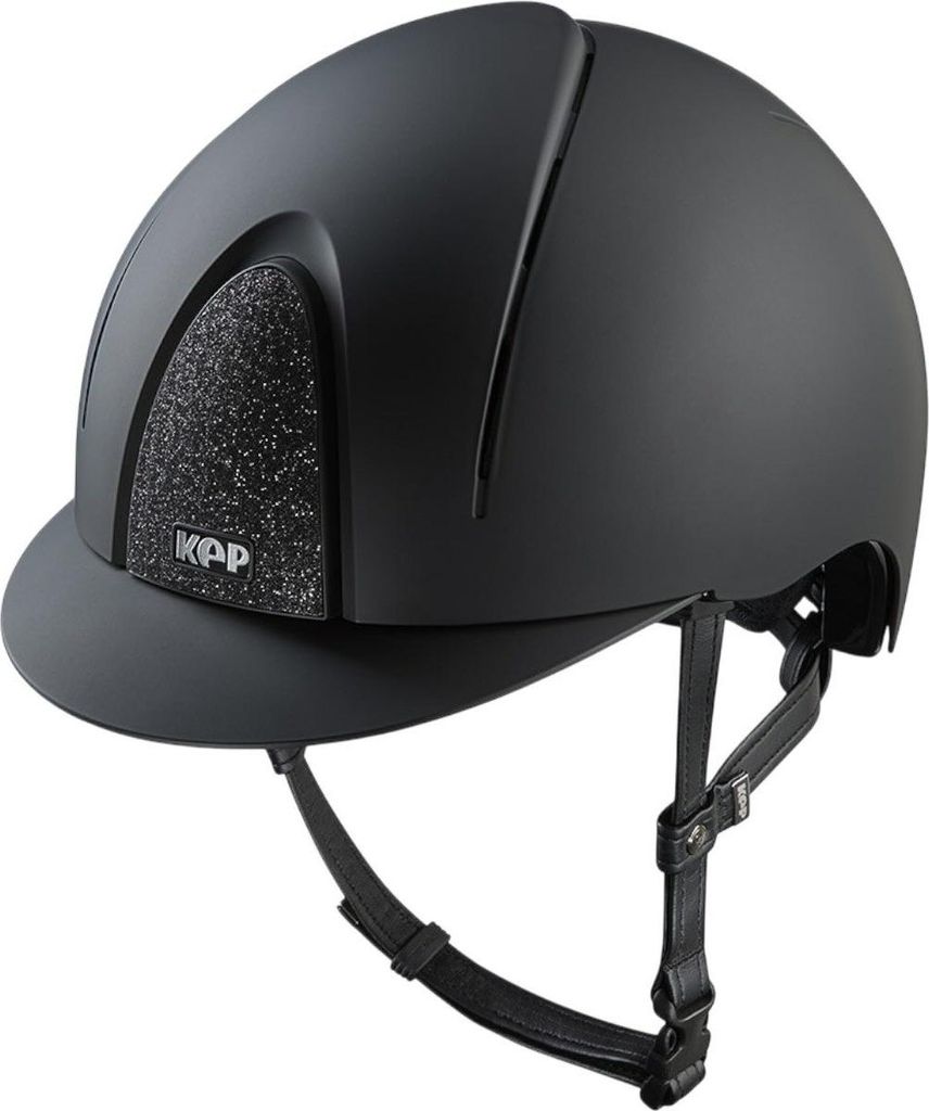 KEP Italia Reithelm Smart nova matt Star black inkl. Inlay, Größe:M