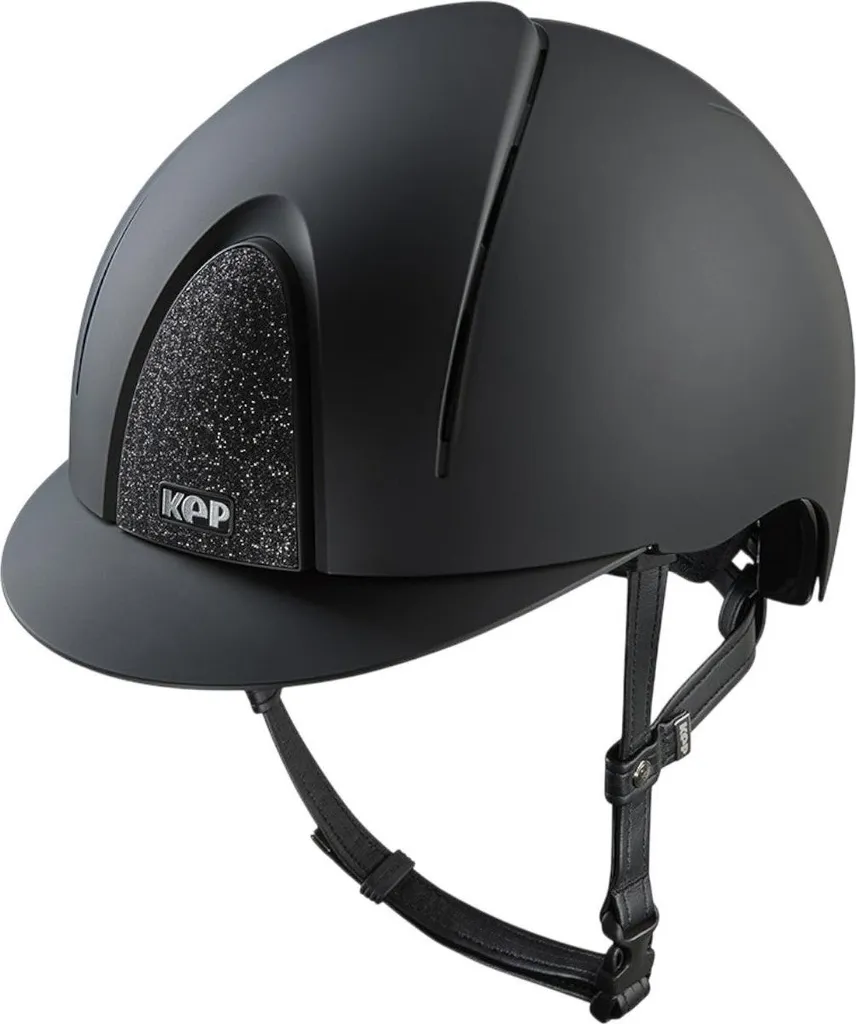 Casque d'équitation KEP Italia Smart Nova Noir Mat M avec sa doublure