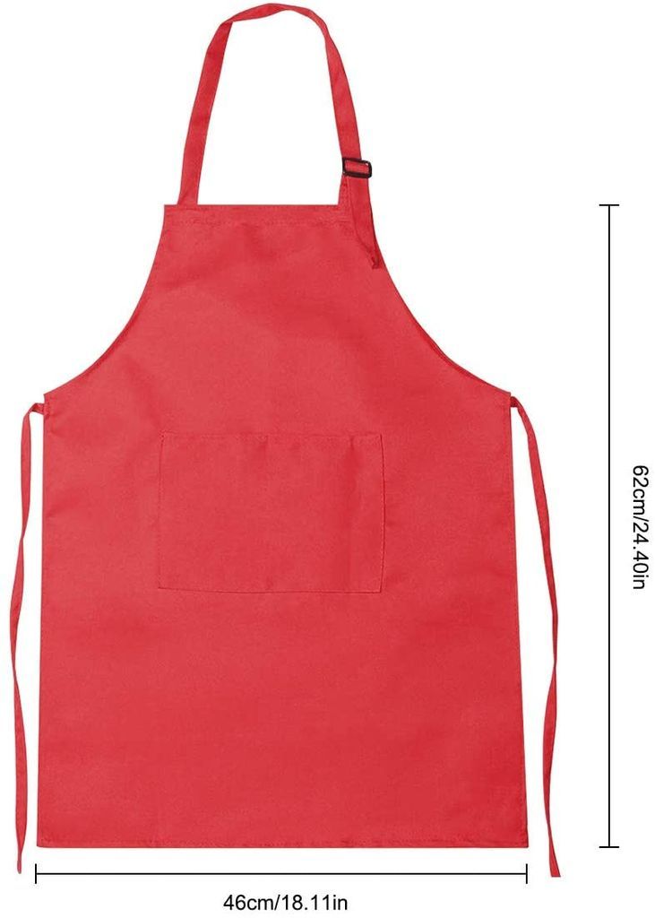 Wasserdichte Schürze Für Damen Mit 2 Taschen – Lustiges Hundemotiv, 84x71 Cm