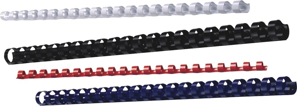 Binderücken ibiCombs 19mm schwarz VE=6x100 Stück
