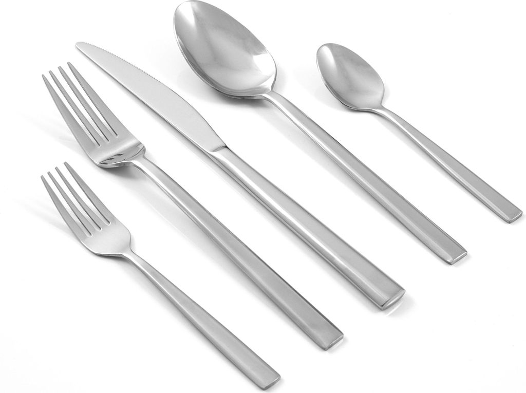 Karcher Besteckset Arizona für 6 Personen (30-teilig) - Besteck aus hochwertigem Edelstahl