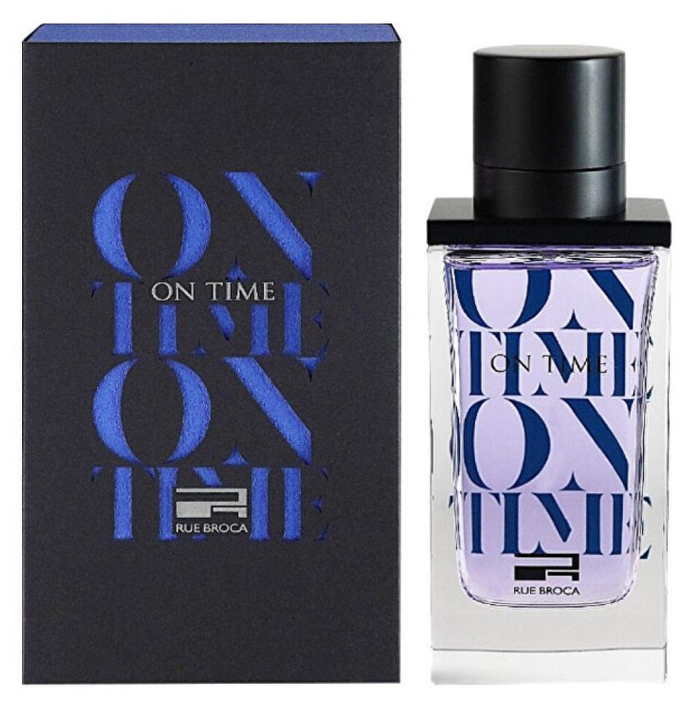Rue Broca On Time Blue Eau de Parfum für Männer 100 ml Produktbild 