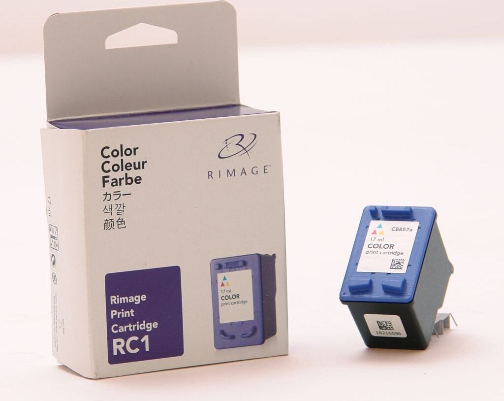 Rimage RC1 C8857A Q2379A Patrone Tinte farbig Tricolor 480i / 2000i