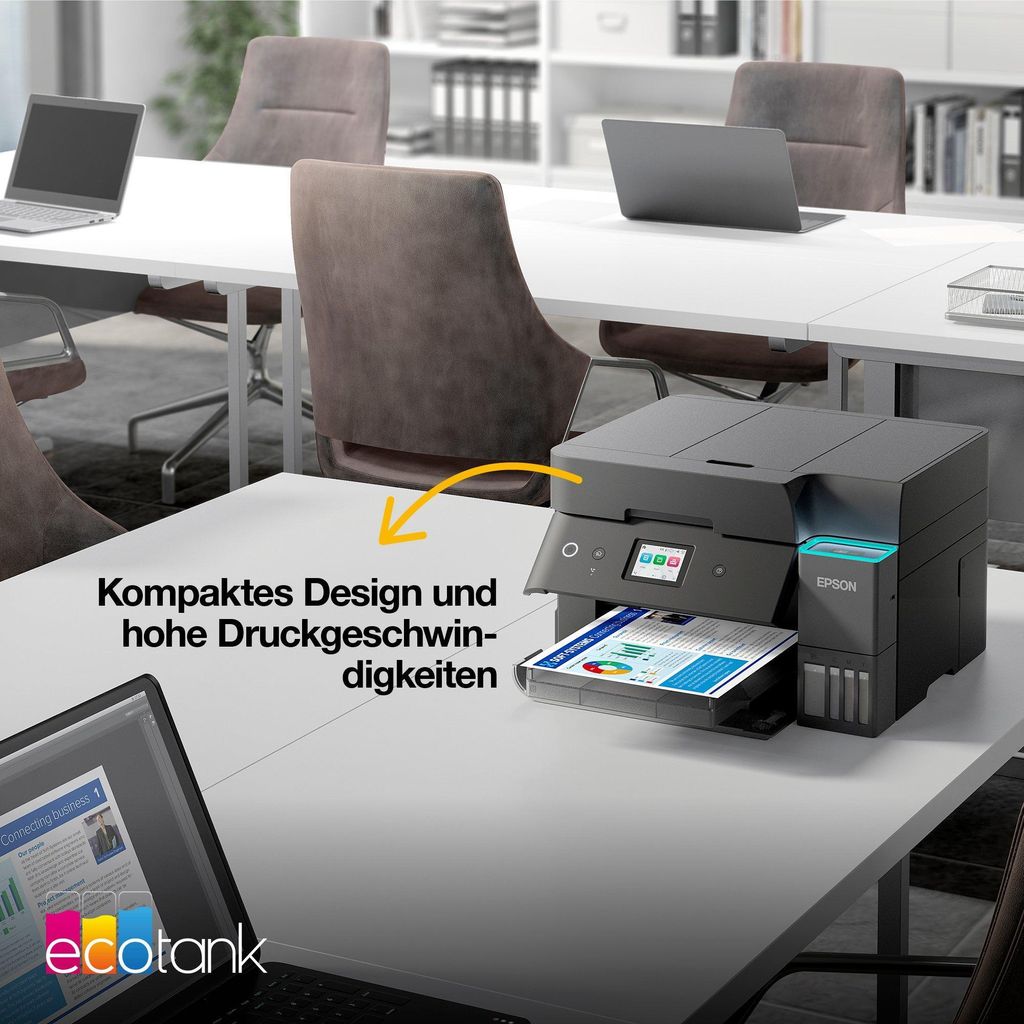 Epson EcoTank ET-4950, Atramentowa, Drukowanie w kolorze, Zdjęcie produktu 