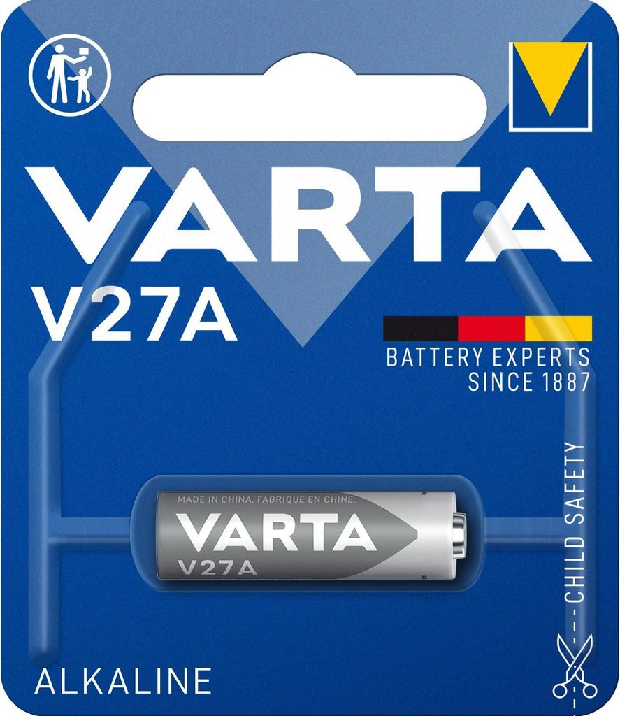 V27A / 27A / MN27 12V Alkalibatterie 1er-Pack