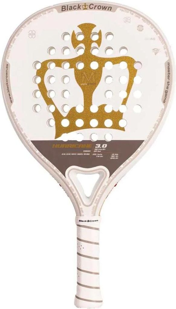 Racchetta da padel Black Crown Hurricane 3.0 Golden da Immagine del prodotto 