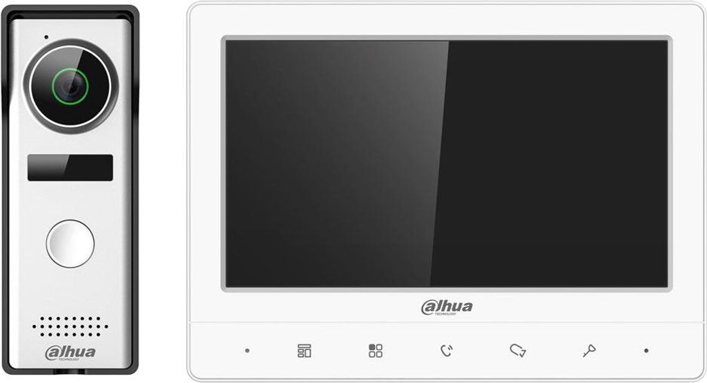 Dahua Technology DHI-KTA02 Video-Gegensprechanlage 1,3 MP 17,8 cm (7") Weiß