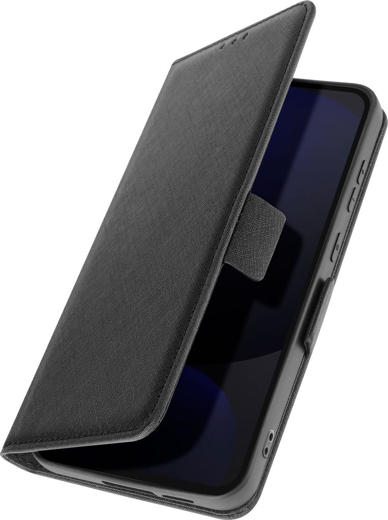 3MK Wallet Case Sam S24 FE S721 schwarz/schwarz Schutzhülle