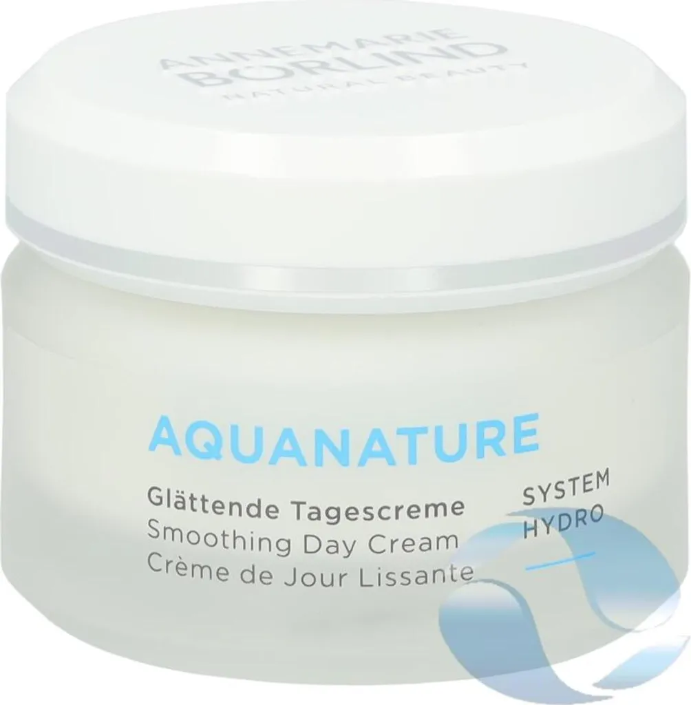 Crème de jour hydratante Aqua Nature lissante pour peaux déshydratées