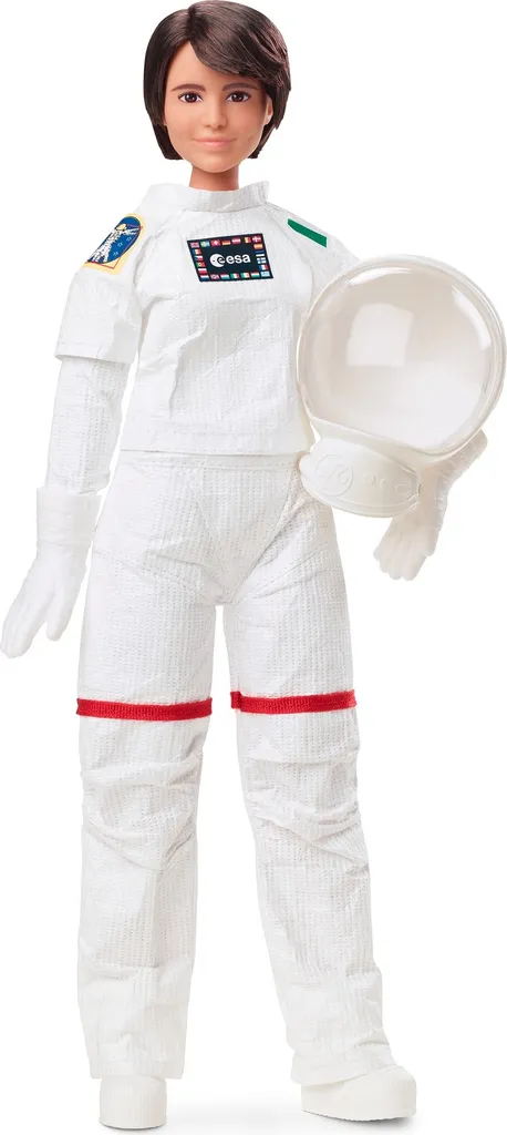 Barbie Samantha Cristoforetti Articulée avec Combinaison Spatiale de l'ESA