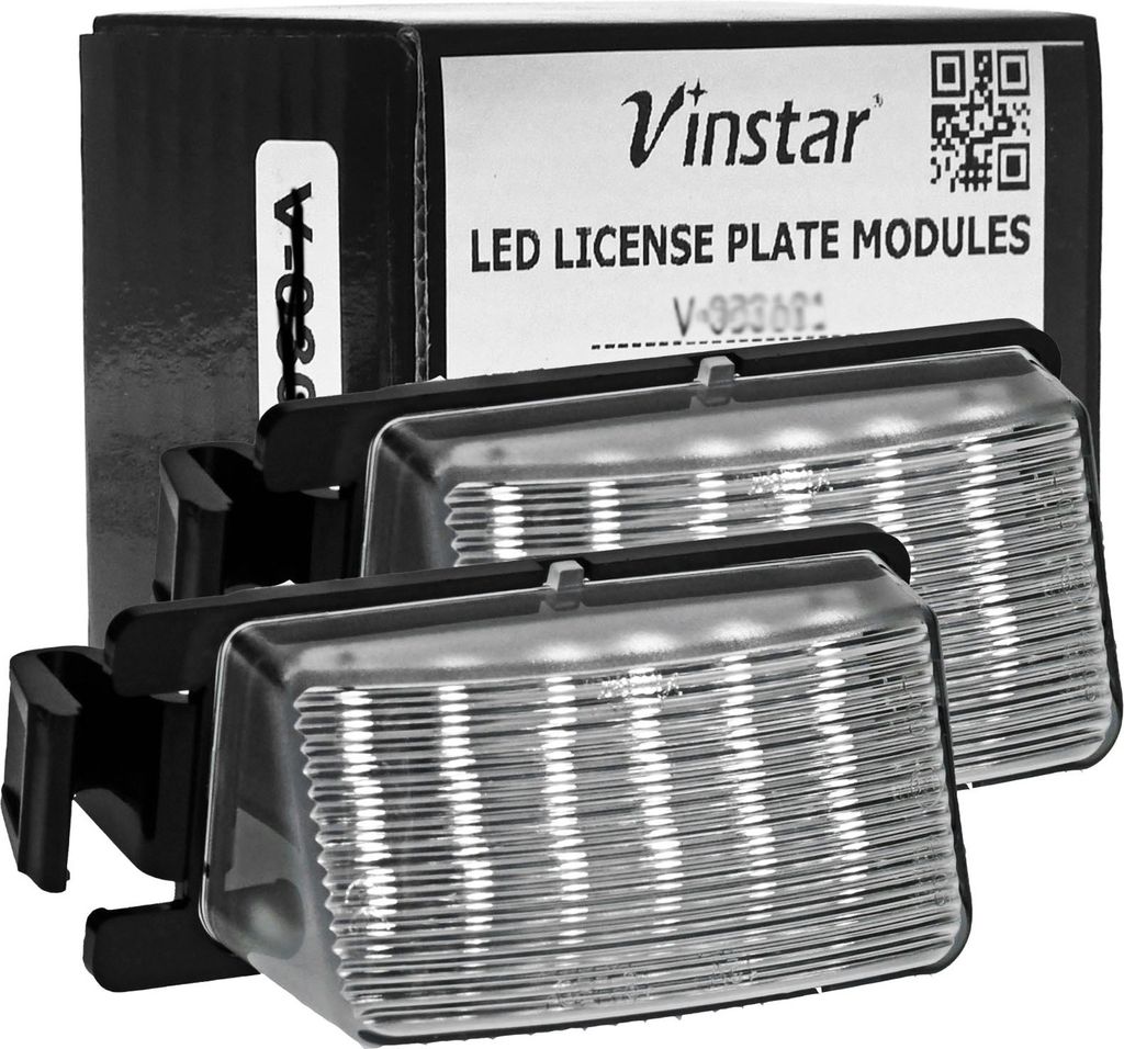 Vinstar LED Kennzeichenbeleuchtung kompatibel mit Nissan Produktbild 