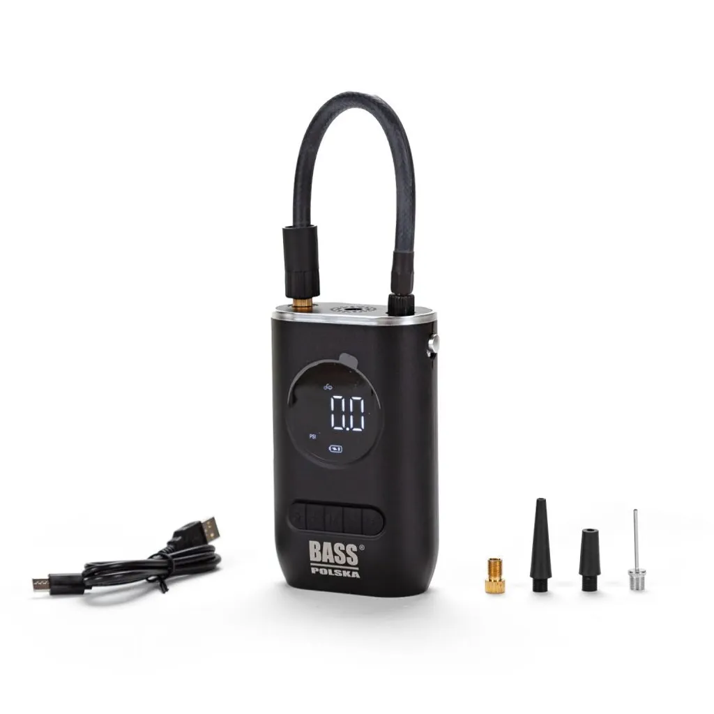 Compresseur de poche BASS Aku 7,4V idéal pour vélo moto et LED BP-2810