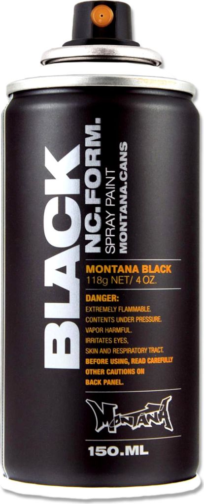 Sprühlack | Montana BLACK Mini | White | 150ml Produktbild 