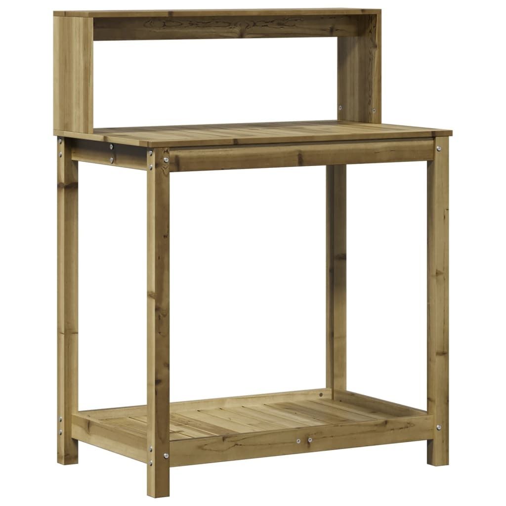 vidaXL Pflanztisch Ablagen 82,5x50x109,5 cm Imprägniertes Kiefernholz