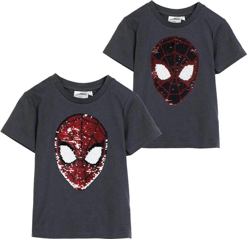 Cerda Group Spiderman Kurzarm-t-shirt Grau 5 Years Jungen Grau 5 Years
