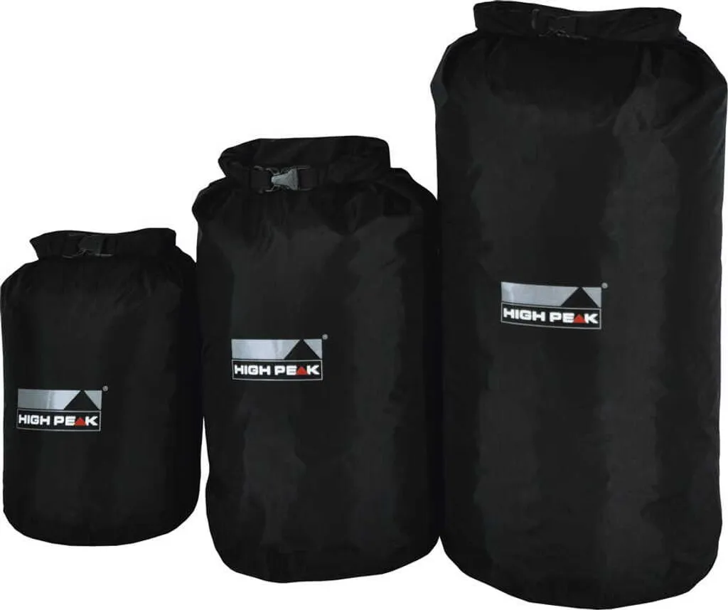 High Peak Drybag 26L L noir 32065 : sac étanche, solide et léger