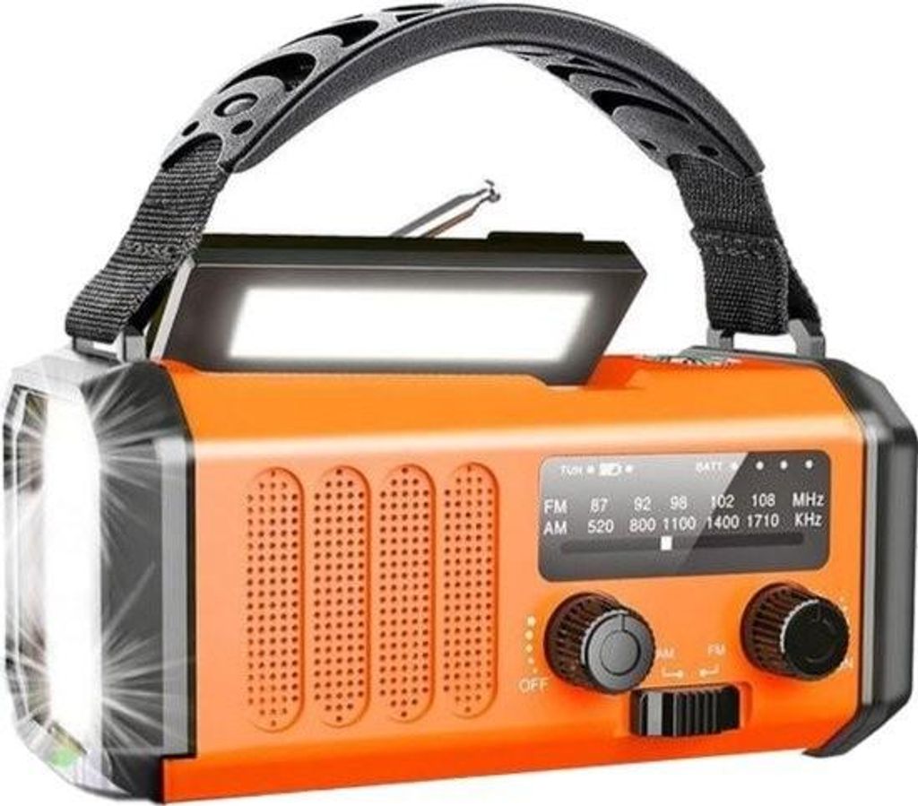 Solar-Notfallradio - Outdoor-Überlebenswerkzeuge - Produktbild 