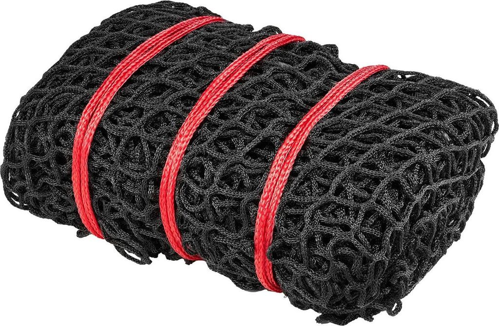 Rundballen-Heunetz, 1,5 x 1,5 x 1,5 m, 38,1 x 38,1 mm Maschenweite, PE-Material, knotenloses Design, mit Kabelbindern, Nadelschieber, Reparaturschn...