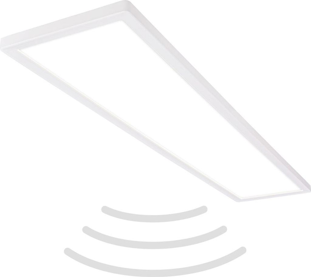 Ultraploché stropní LED svítidlo s detektorem pohybu - IP44 Obrázek produktu 