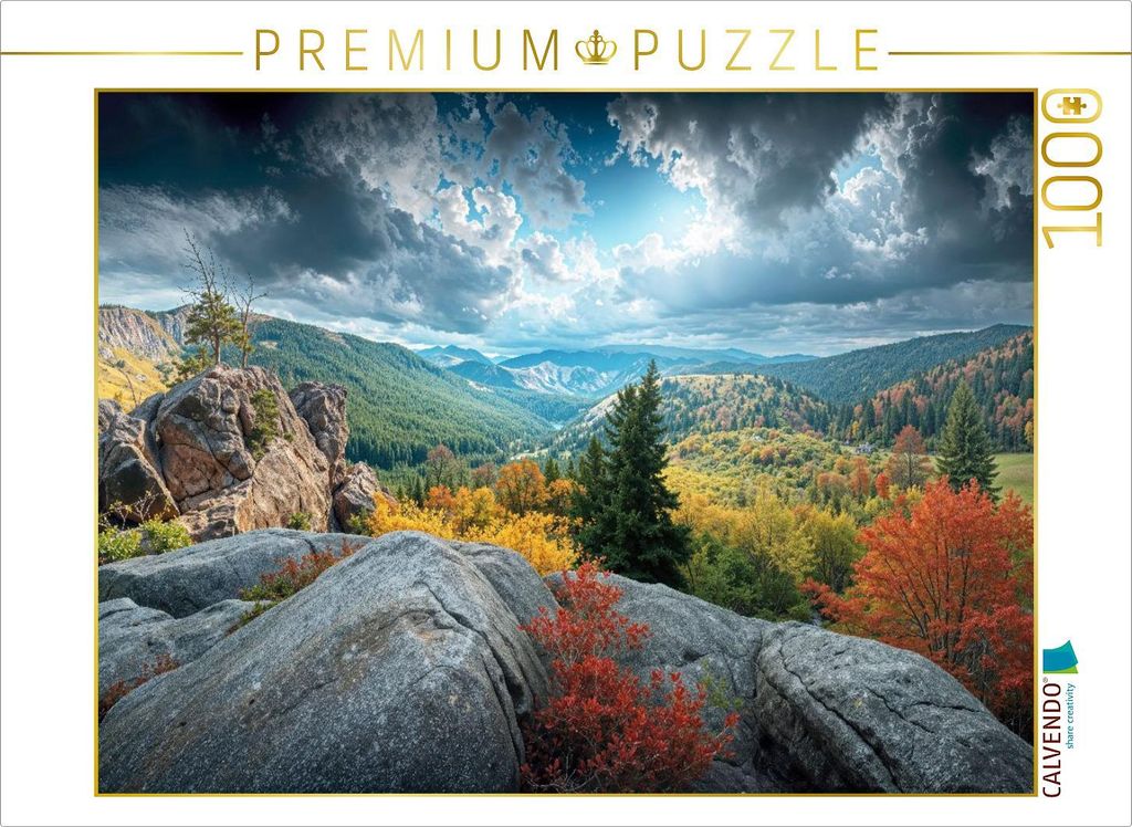 CALVENDO Puzzle Harz | 1000 Teile Lege-Größe 64x48cm Foto-Puzzle für glückliche Stunden
