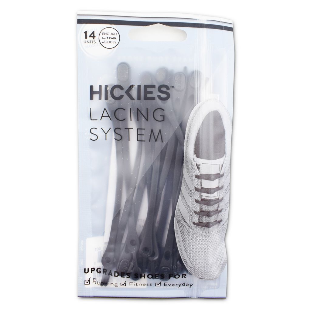 Hickies 2.0 Grau Elastische Schnürsenkel Mode & Accessoires Schuhzubehör Schnürsenkel 