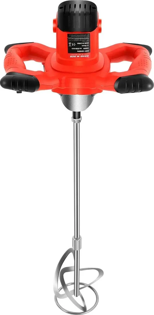 Costruisci il tuo Sogno: Betoniera 1500W Rossa con Variatore