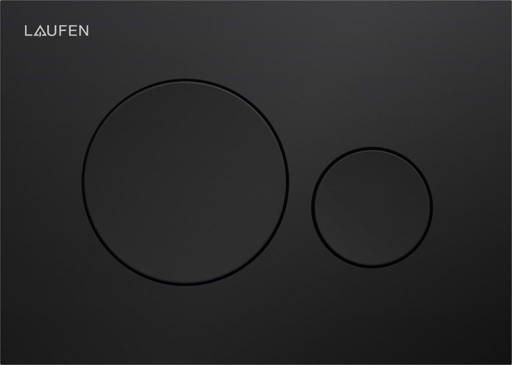 LAUFEN INEO Betätigungsplatte Moon, für WC-Element, Zweimengenbetätigung, H9001147160001