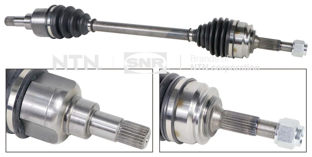 NTN SNR DK66.025 Antriebswelle Vorne Links passend für PEUGEOT 208 I Schrägheck (CA, CC) 208 Kastenwagen (CR) für CITROËN C3 III (SX)