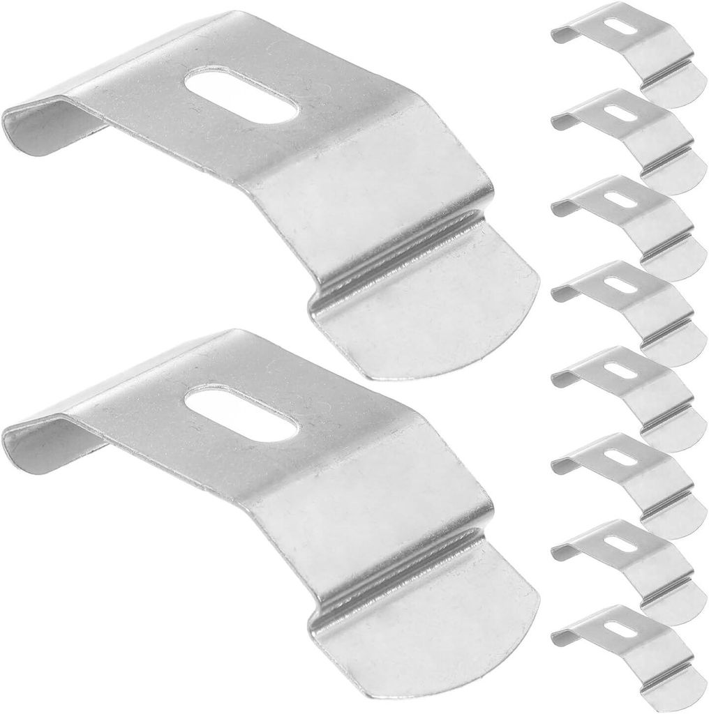 Befestigungswinkel für Vertikaljalousien, kompakte Lamellenclips für Gaze-Gardinen und Fensterläden, Wand- oder Deckenmontage, Set