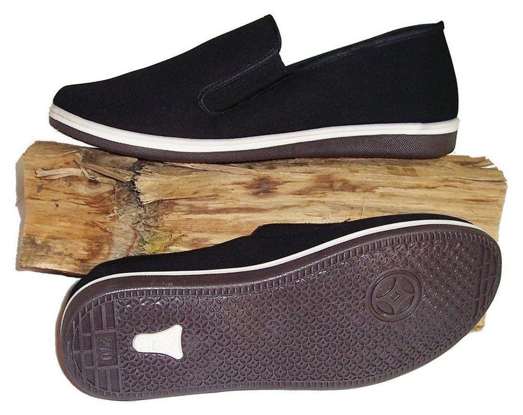 Tai Chi Qi Gong KungFu Schuhe 04 mit Gummisohle 38
