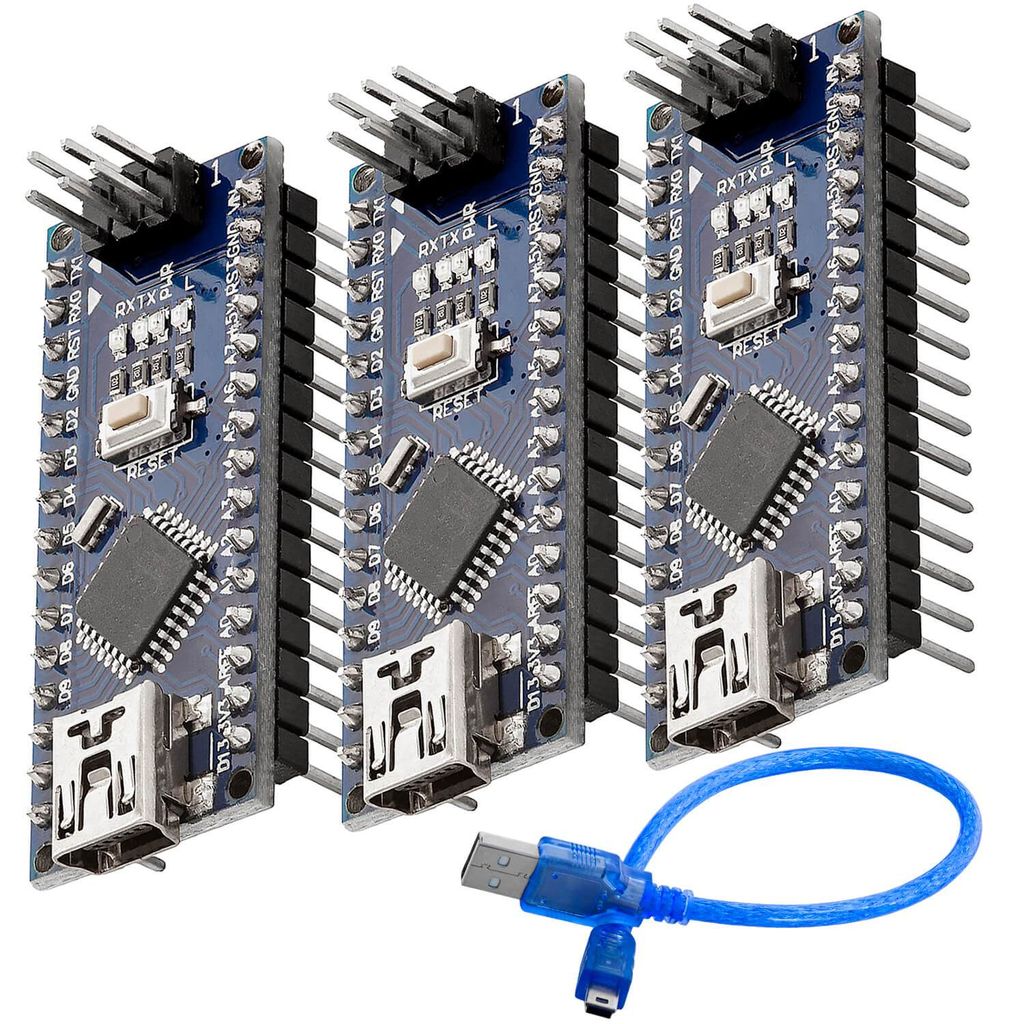 AZ-Delivery Mikrocontroller AZ-Nano V3-Board Atmega328 Produktbild 