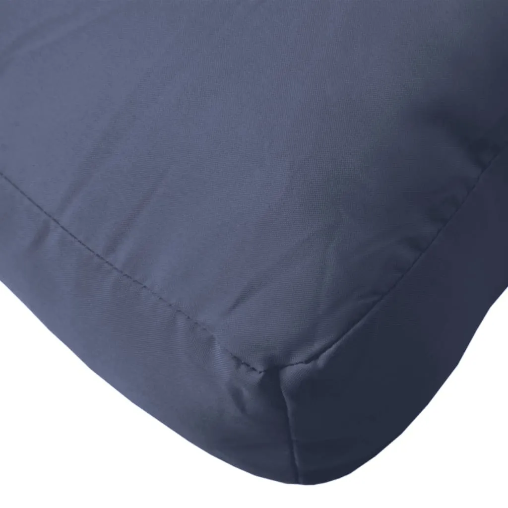 Set 2 Cuscini Blu Navy per Divani Pallet - Resistenti e Morbidi - 8