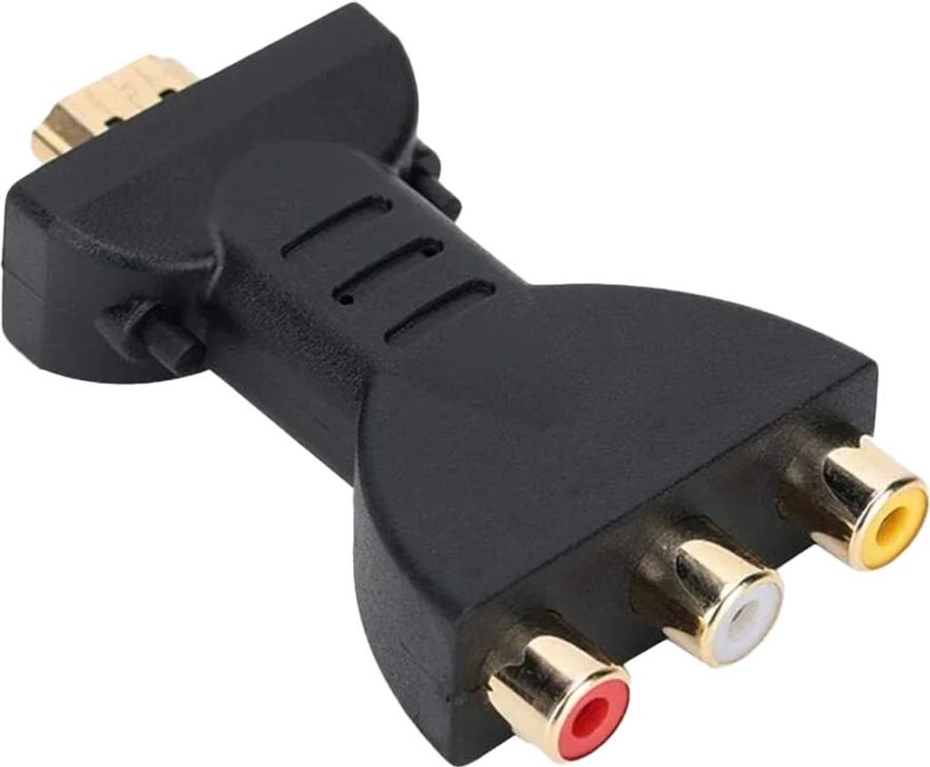 Audio-HDMI zu RCA Video Converter HDMI Zu AV Adapter Rot Weiß Gelb Sync Audio und Video 1080P