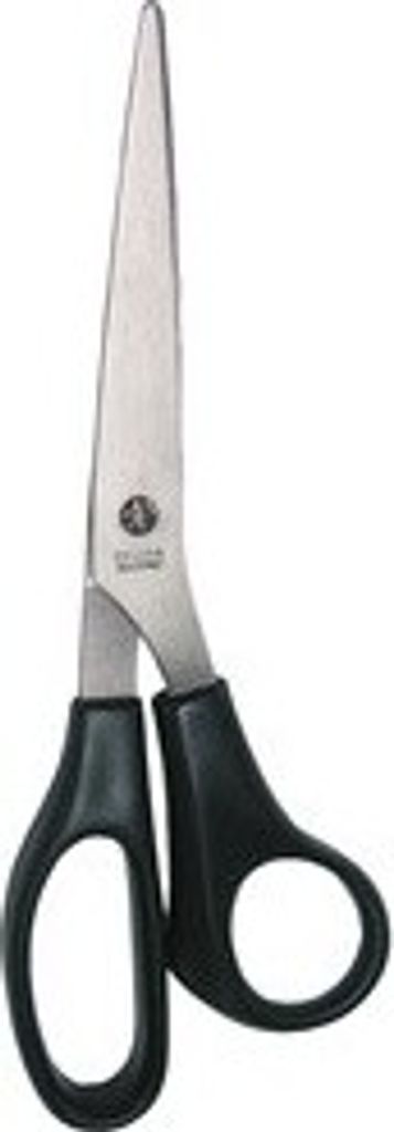 WEDO Edelstahl Universalschere spitz Länge: 160 mm schwarz Produktbild 