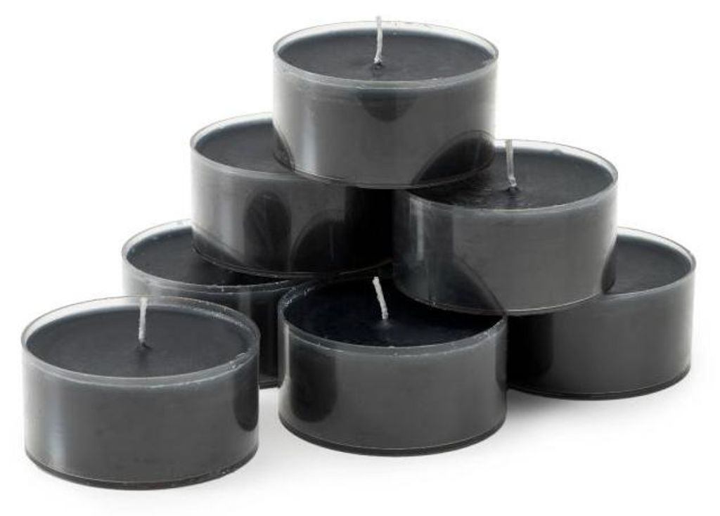Candele decorative "Branded" a forma di lumino, diametro 6 Immagine del prodotto 