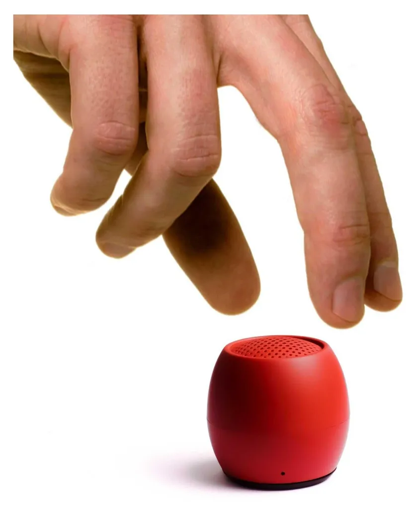 Design e Suono: Boompods Zero Rosso Mini Speaker per Minimalisti - 4