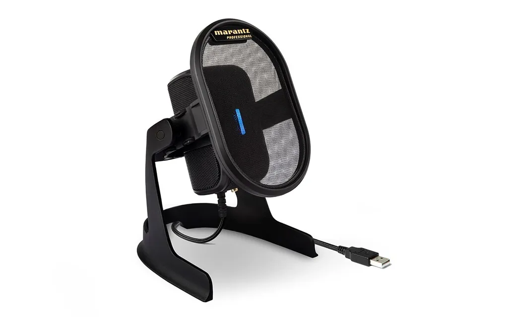 Micro de Bureau USB Marantz Umpire pour Télétravail et Appels Vidéo Nets