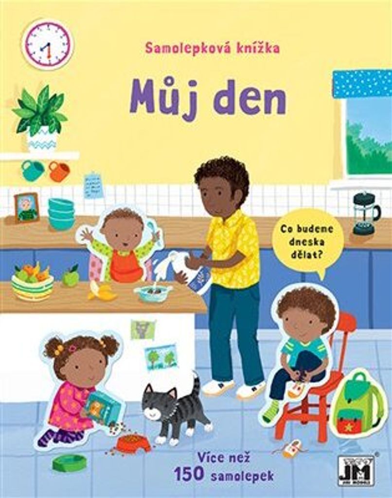 Samolepková knížka - Můj den Obrázek produktu 