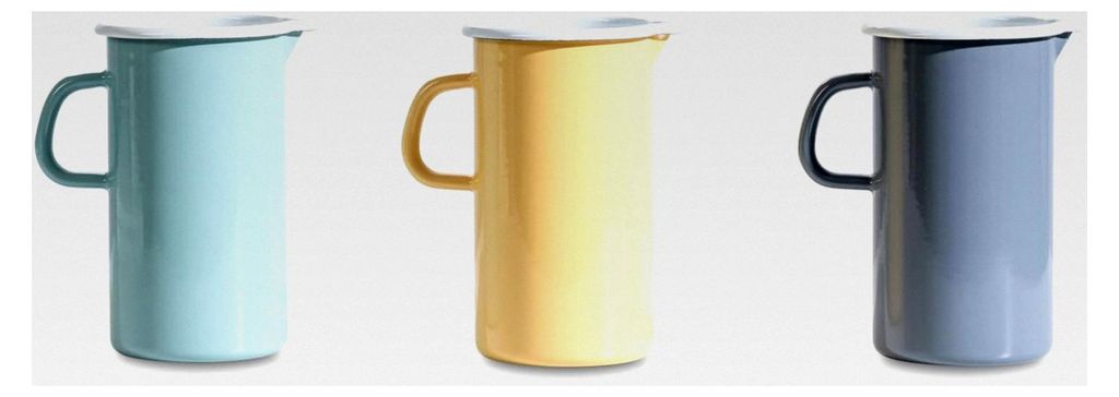 Krug, 10 cm Durchmesser, 1,5 Liter Fassungsvermögen, NATURAL GREEN LIGHT, LBH 16,3 x 11,3 x 19 cm, Gewicht 0,53 kg