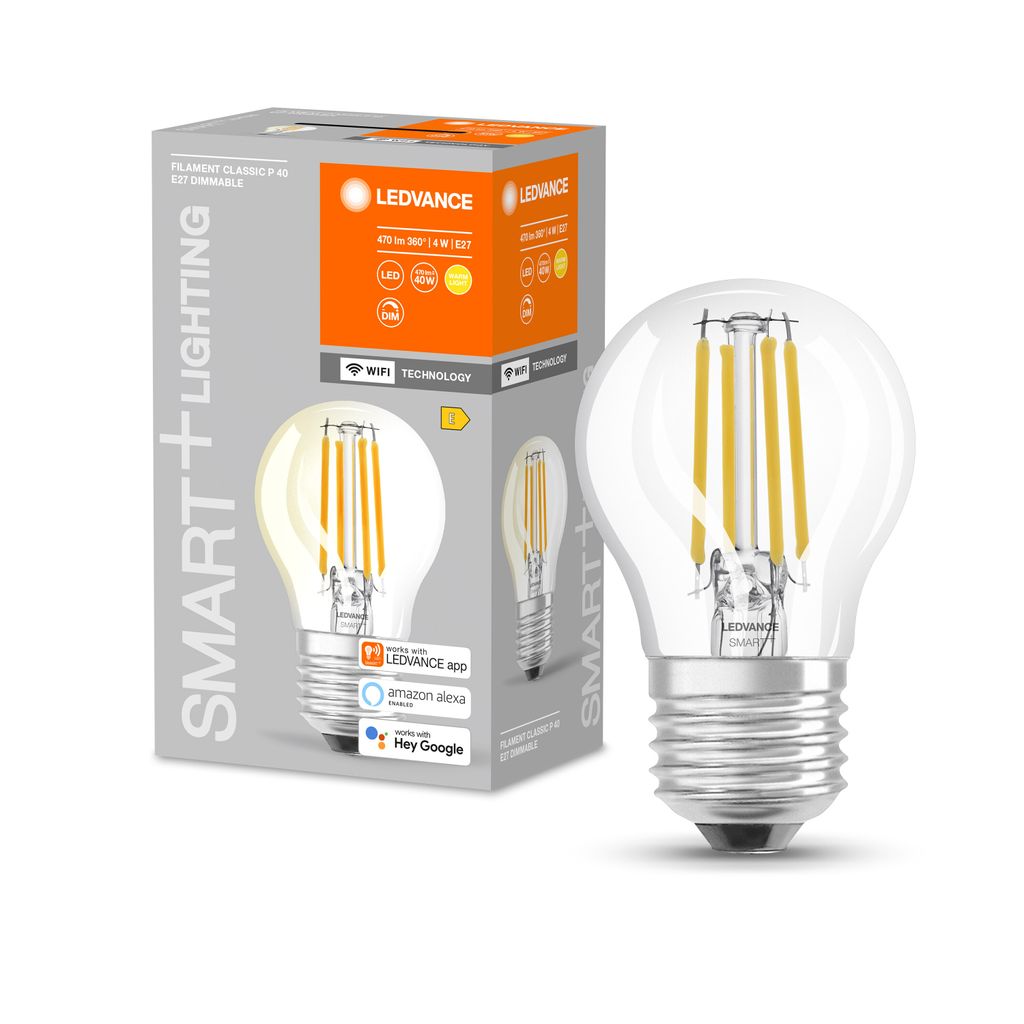 LEDVANCE SMART+ WiFi Filament Mini Bulb Dimmable, Obrázok produktu 