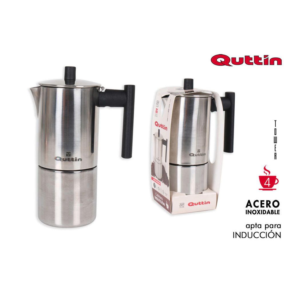 Kaffeemaschine Quttin Tower Induktion: 6 Tassen