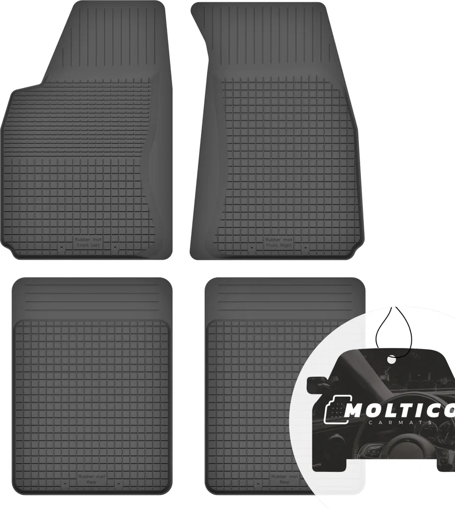 Offerta Set Tappetini Gomma FSO Polonez 1978-1996 | 4 Pezzi su Misura